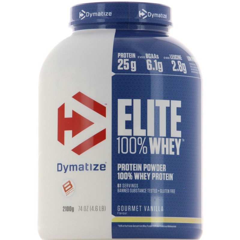 DYMATIZE ELITE WHEY Vanille 2,2kg DYMATIZE ELITE WHEY Vanille 2,2kg