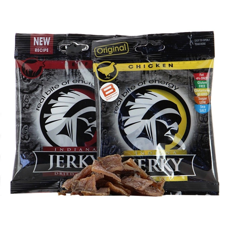 JERKY ORIGINAL Viandes séchées protéinées JERKY JERKY ORIGINAL Viandes séchées protéinées JERKY