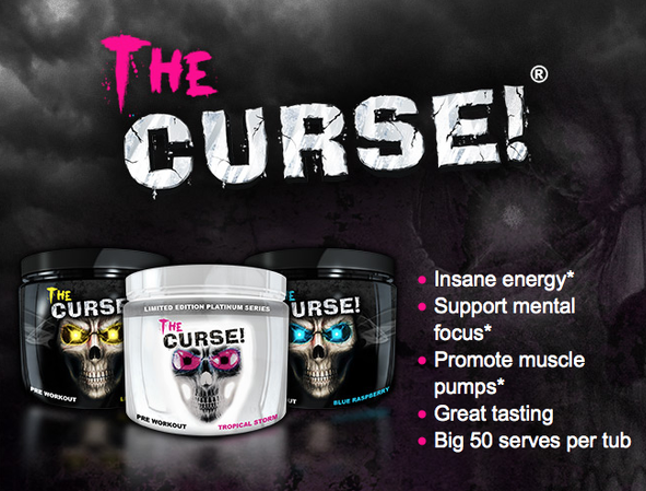 Pre-Workout COBRALABS THE CURSE Booster de force