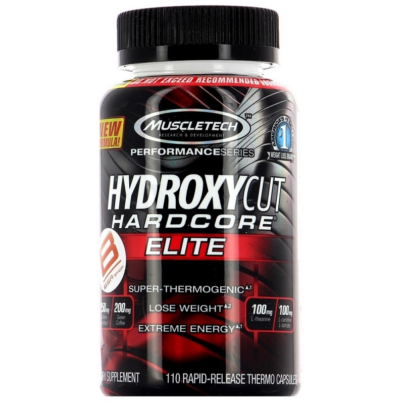 MUSCLETECH HYDROXYCUT HARDCORE ELITE Brûleurs de Graisses MUSCLETECH MUSCLETECH HYDROXYCUT HARDCORE ELITE Brûleurs de Graisses MUSCLETECH